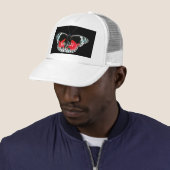 Ajouter un texte Casquette Élégante-Imprimé image (En situation)