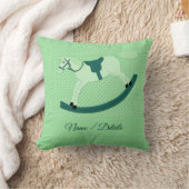 Ajouter un texte Modifier le nom Coussin Cheval à (Couverture)