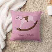 Ajouter un texte Modifier le nom Coussin Cheval Ro (Couverture)