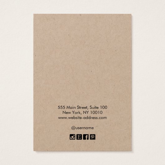 Ajouter une carte d'affichage à la bordure du logo (Dos)