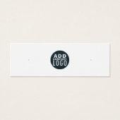 Ajouter une carte d'affichage à oreille pour logo  (Devant)