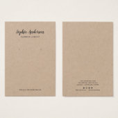 Ajouter une carte d'affichage de la machine à écri (Devant & derrière)