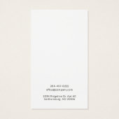 Ajouter une carte d'affichage de logo de marque pr (Dos)