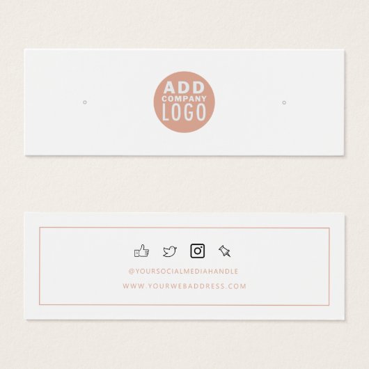 Ajouter une carte d'affichage des oreilles du logo (Devant & derrière)