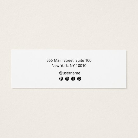 Ajouter une carte d'affichage d'oreille de logo (Dos)