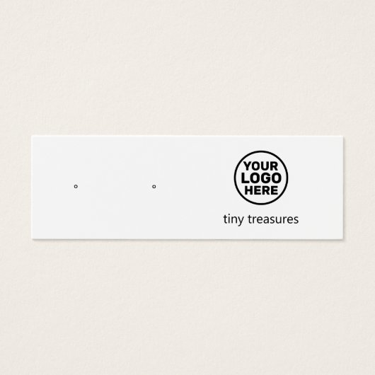 Ajouter une carte d'affichage d'oreille de logo (Devant)