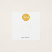 Ajouter une carte d'affichage d'oreille de logo (Devant)