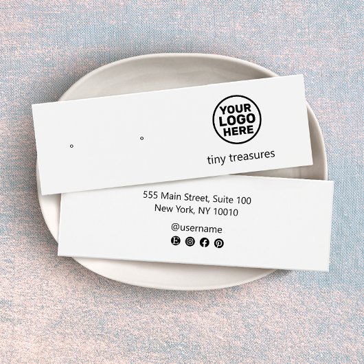 Ajouter une carte d'affichage d'oreille de logo