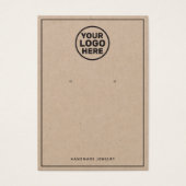 Ajouter une carte d'affichage d'oreille de logo Kr (Devant)