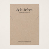 Ajouter une carte d'affichage du collier de machin (Devant)