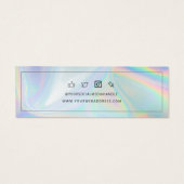 Ajouter une carte d'affichage Holographique du log (Dos)