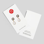 Ajouter une carte d'affichage moderne du logo d'en