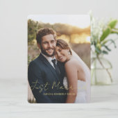 Ajouter une carte de Faire-part Mariage photo (Debout devant)