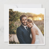 Ajouter une carte de Faire-part Mariage photo (Dos)