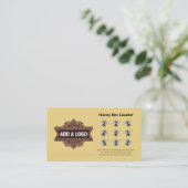 Ajouter une carte de fidélité Logo Honey Bee (Debout devant)