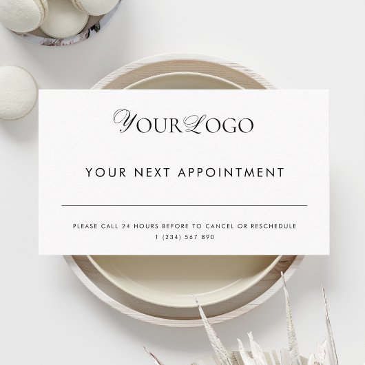 Ajouter une carte de rendez-vous professionnelle l