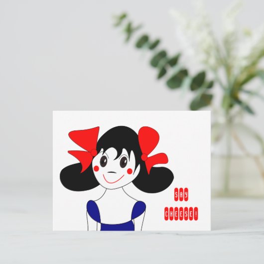 Ajouter une carte postale au fromage (Debout devant)