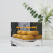 Ajouter une carte postale au fromage (Debout devant)
