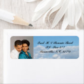 AJOUTER UNE ÉTIQUETTE D'ADRESSE DE RENVOI PHOTO (En situation)