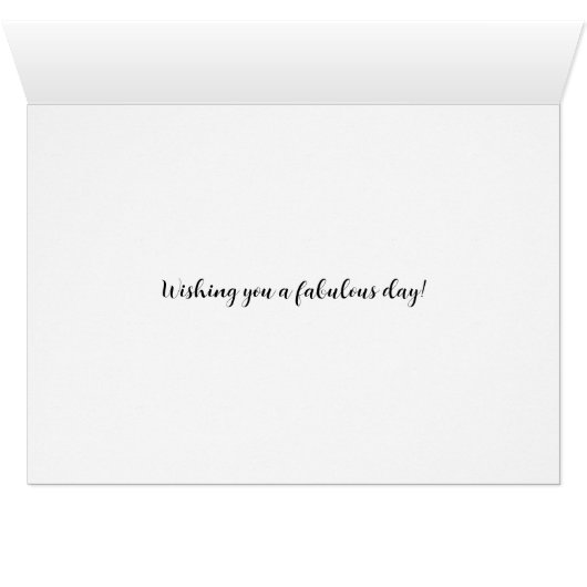 Ajouter une image au cadre Carte d'anniversaire (Intérieur Horizontal (Bas))