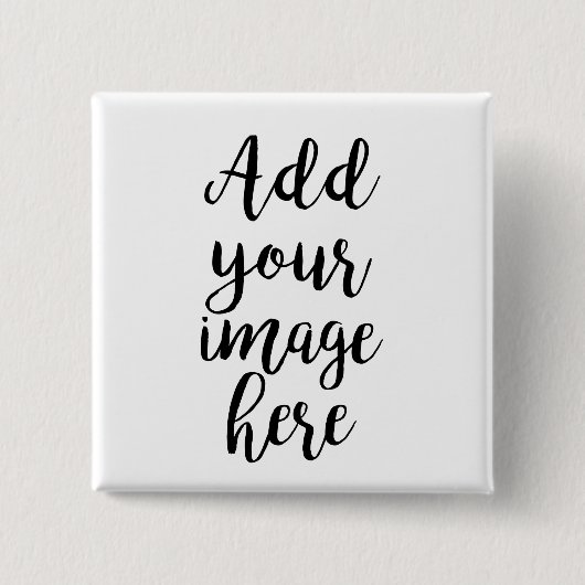 Ajouter une image personnalisée Badge Carré (Devant)