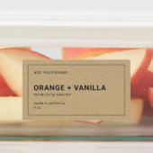 Ajouter une marque mince frontière gris Étiquette  (Apposé)