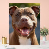 Ajouter une Personnaliser photo Pit Bull (Mariage)