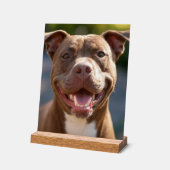 Ajouter une Personnaliser photo Pit Bull (Angle)