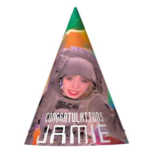 Ajouter une photo de visage au chapeau de fête d'a (Devant)