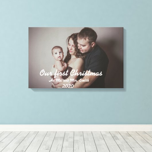 Ajouter une photo Mariage ou une autre toile envel (Insitu (Plancher de Bois))