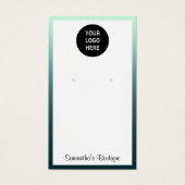 Ajouter Vos Boucles D'Oreilles Porte-Logo Afficher (Devant)