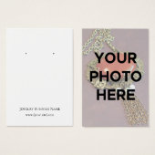 Ajouter vos Cartes de visite d'affichage d'oreille (Devant & derrière)