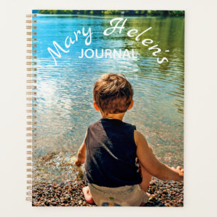 Ajouter VOS photos Nom Carnet Journal
