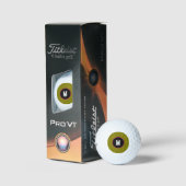 AJOUTER VOS PROPRES INITIALES - BALLES DE GOLF PRO (Conditionnement)