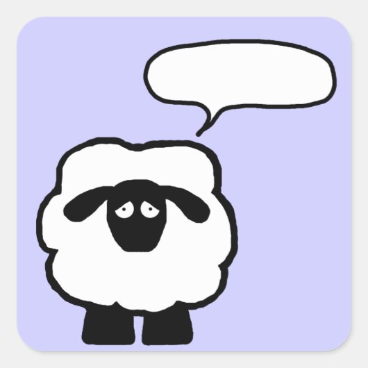 Ajouter vos propres stickers Sheep Text (Devant)