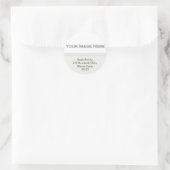 Ajouter vos stickers d'adresse photo (Sac)
