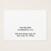 Ajouter Votre Boucle De Logo Avec Adresse (Dos)