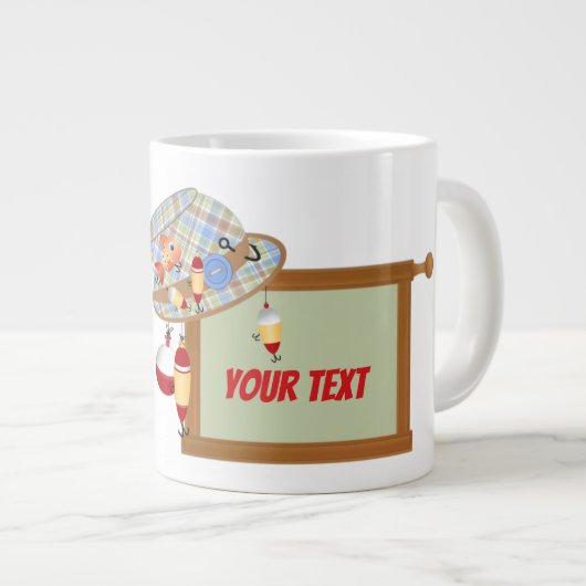 Ajouter Votre Cadeau Jumbo Mug (Devant droit)