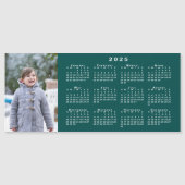 Ajouter votre calendrier Photo 2025 sur le Magnet  (Devant)