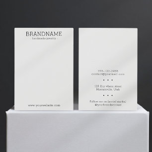 Ajouter votre carte d'affichage bijoux tout-en-un 