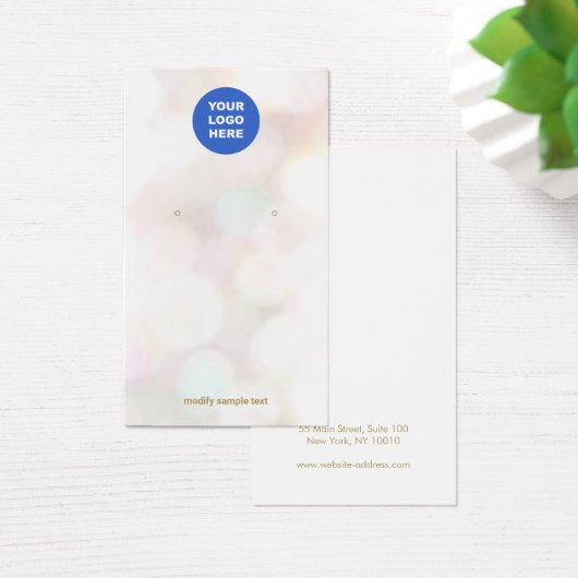 Ajouter Votre Carte D'Affichage De Réservation De  (Bureau)