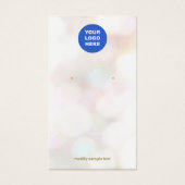 Ajouter Votre Carte D'Affichage De Réservation De  (Devant)