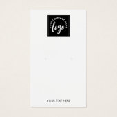 Ajouter votre carte d'affichage d'écoute de logo (Devant)