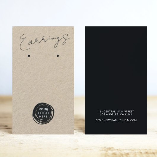 Ajouter Votre Carte D'Affichage D'Oreille De Bouti