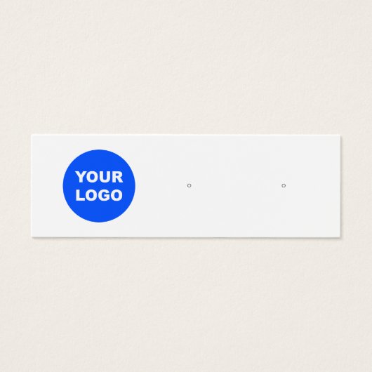 Ajouter Votre Carte D'Affichage D'Oreille Logo (Devant)