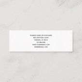 Ajouter Votre Carte D'Affichage D'Oreille Logo (Dos)