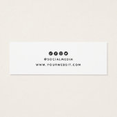 Ajouter Votre Carte D'Affichage D'Oreille Logo (Dos)