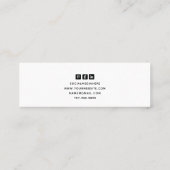 Ajouter Votre Carte D'Affichage D'Oreille Logo (Dos)