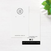 Ajouter votre carte d'affichage d'oreilles de logo (Bureau)