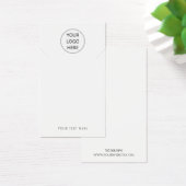 Ajouter votre carte d'affichage du collier de logo (Bureau)